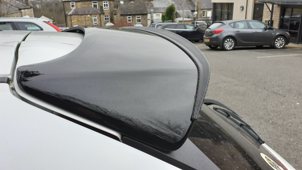 2Racing DE & DJ Plain Black Look Spoiler Tip image 3