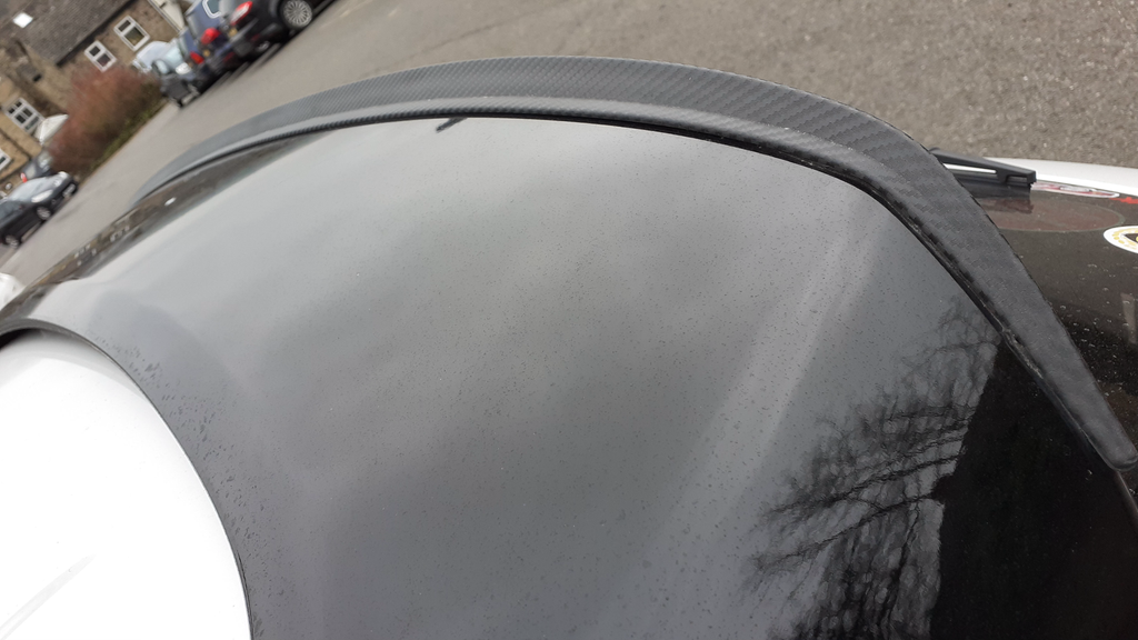 2Racing DE & DJ Plain Black Look Spoiler Tip image 4