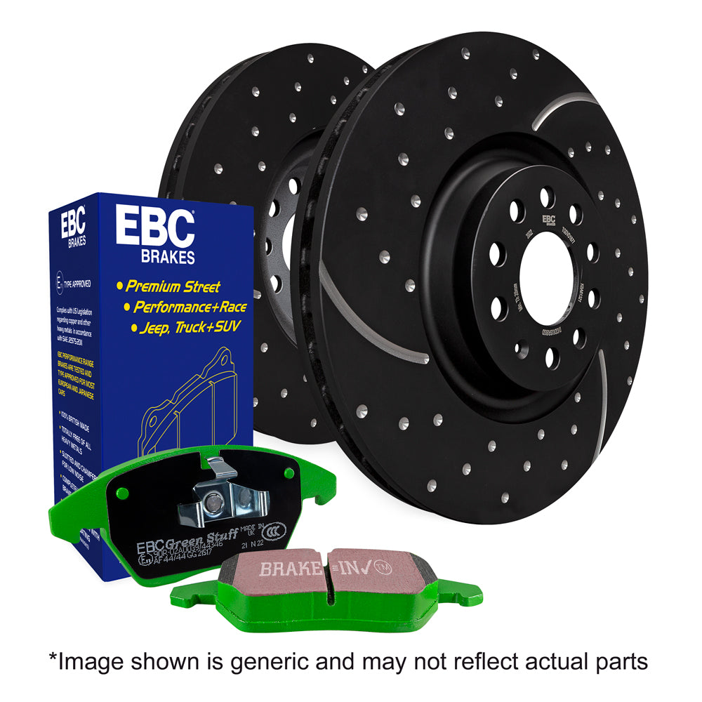Mazda2 DE EBC Brake kits image 2