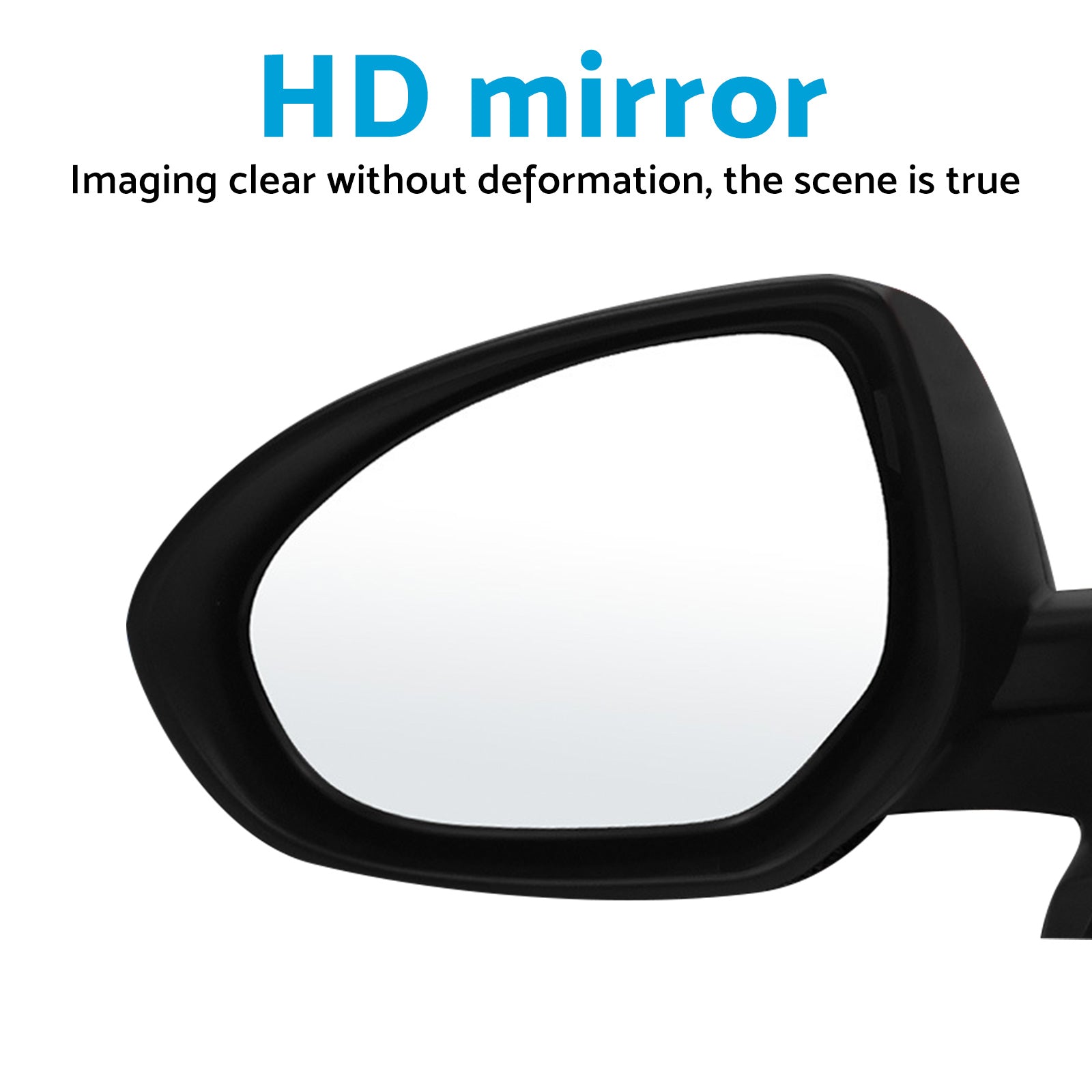 Left Side Green Rearview Mirror Suitable for 2007-2014 Mazda 2 DE Genki NEO MAXX