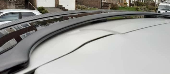 2Racing DE & DJ Plain Black Look Spoiler Tip image 2