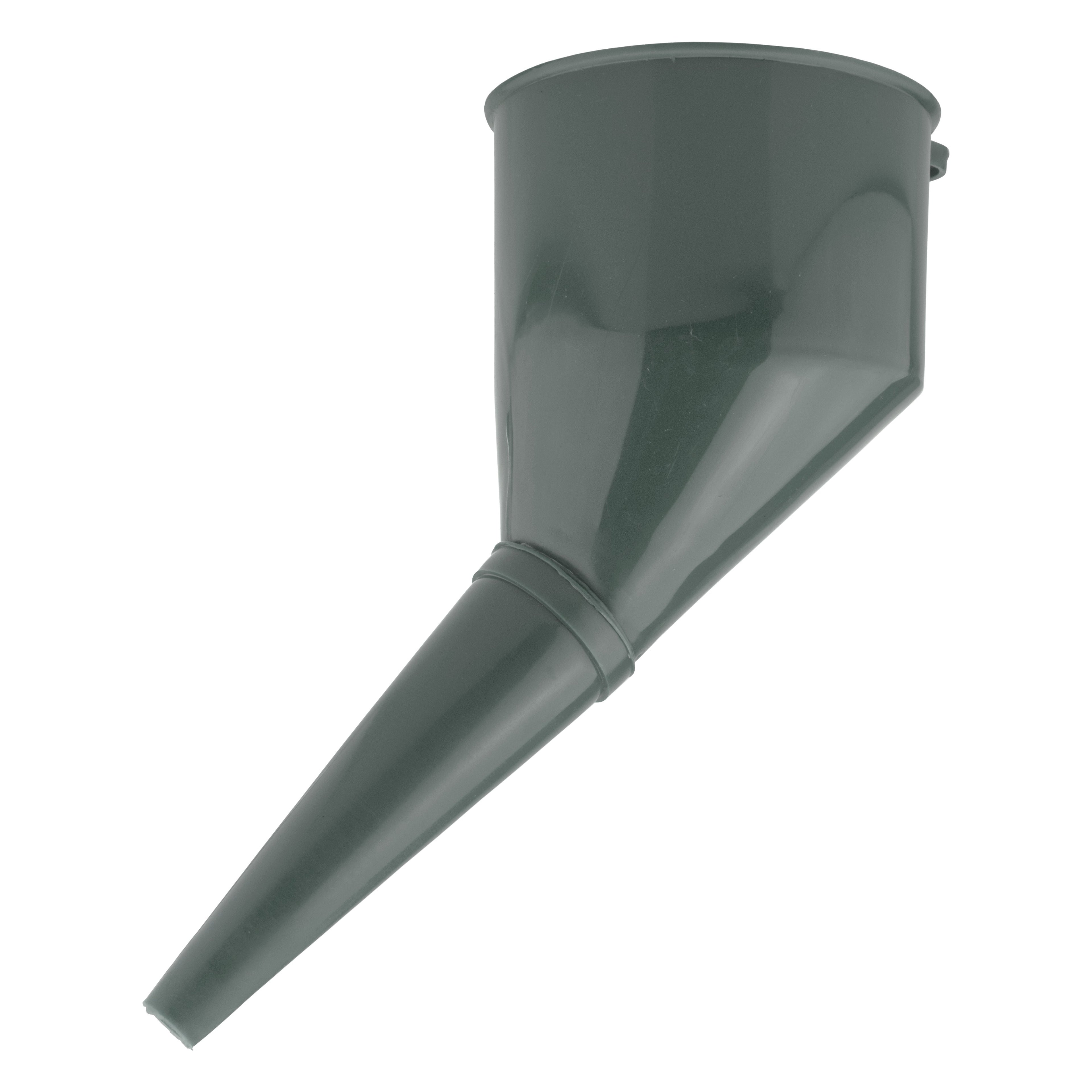Angled Car Fuel Funnels with Filter (Grey and Green) for DIY Workshop Accessory