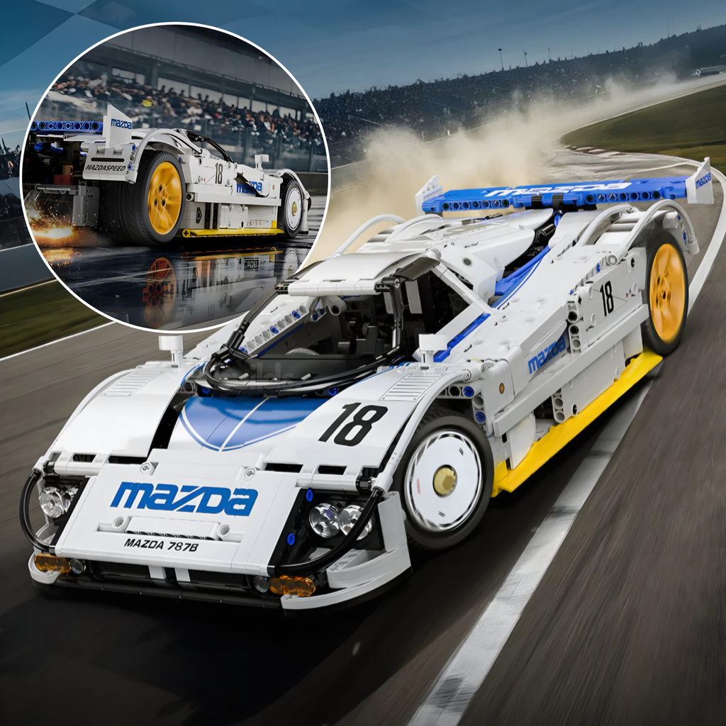 Remote Controlled Mazda 787B | 1796pcs