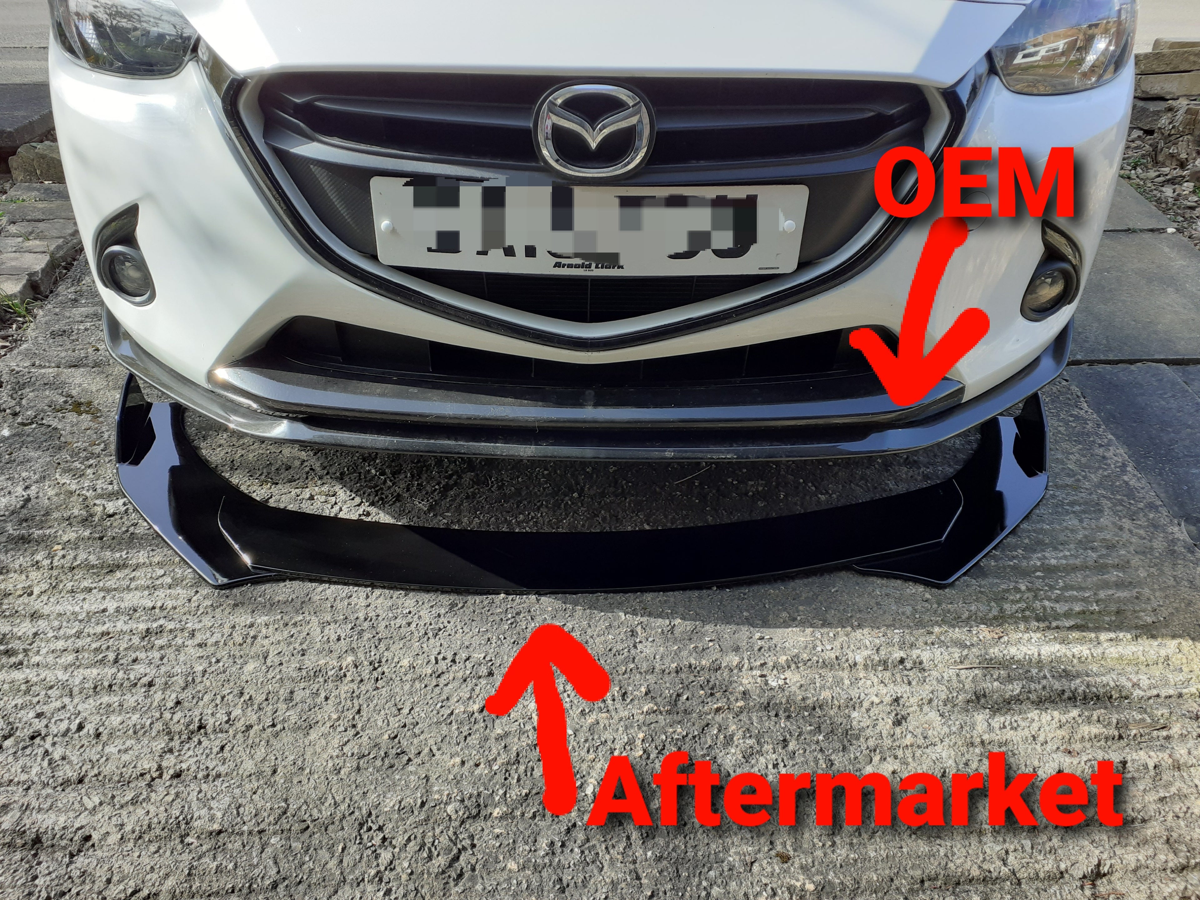 Front Splitter for DJ 2015 onwards image 0
