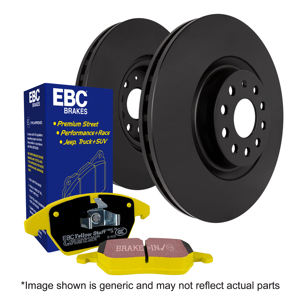 Mazda2 DE EBC Brake kits image 1