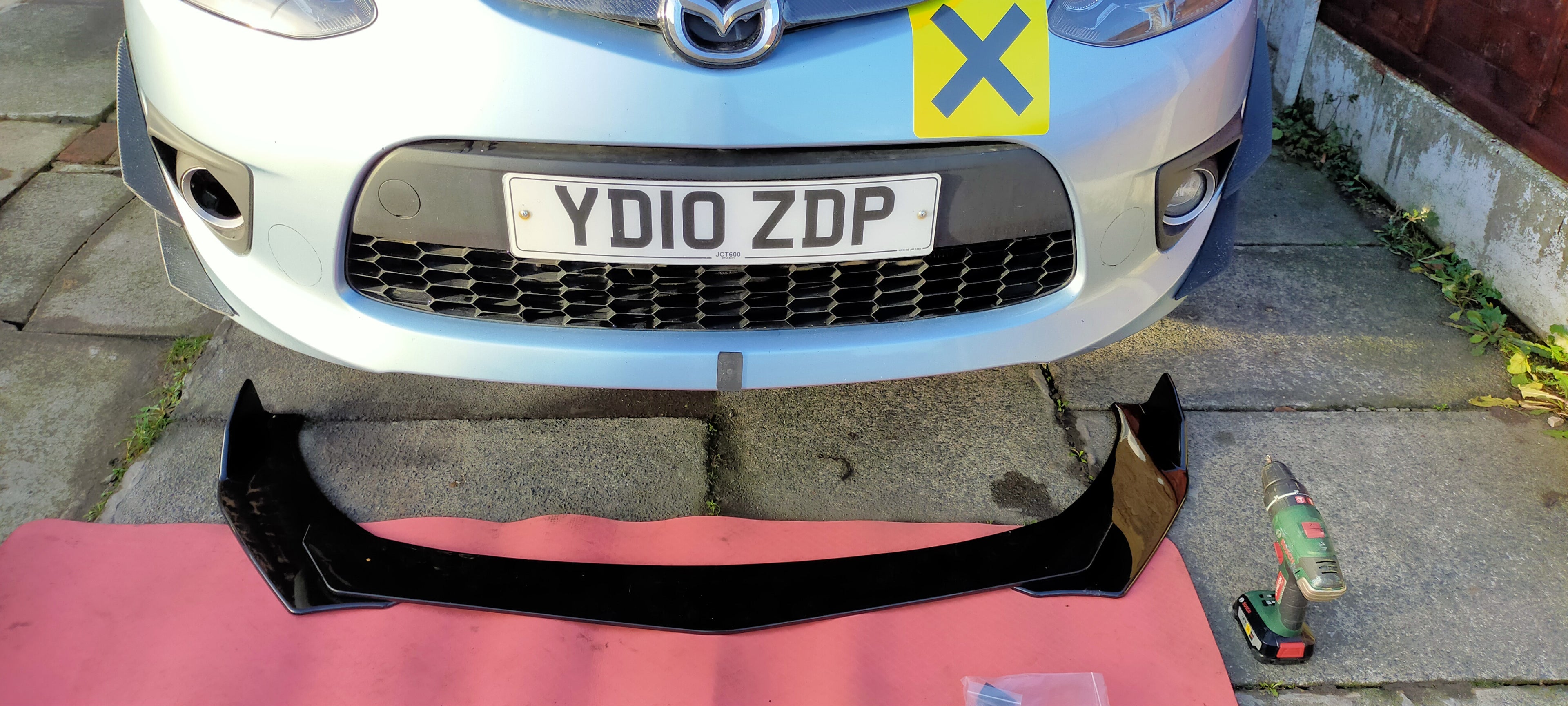 Front splitter for DE 2007 to 2014 image 3